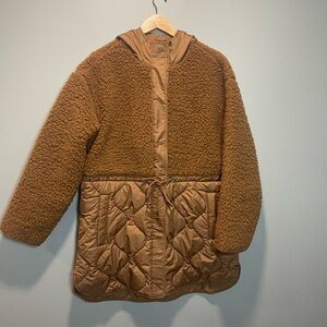 Old Navy Tan Quilted Jacket
